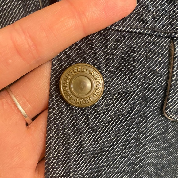 Burberry Jean Jacket with fur collar - Picture 5 of 5